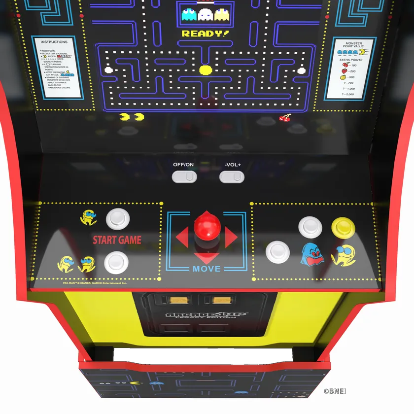 自宅がまるでレトロゲームセンター 第2弾登場！ ARCADE1UP BANDAI