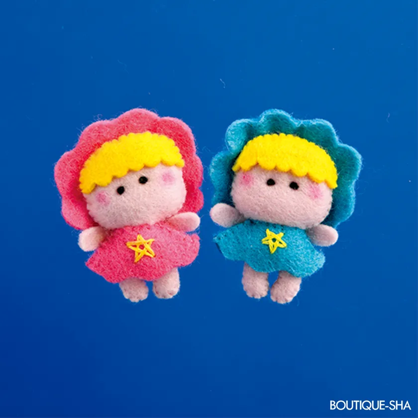 懐かしい、作ったことある！＞ 大高輝美さんのフェルト人形が復刻新版