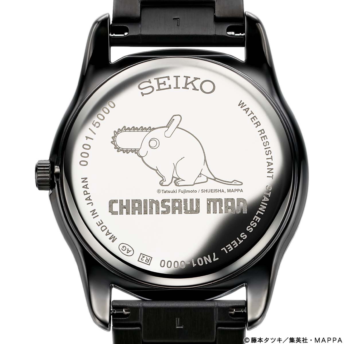 TVアニメ『チェンソーマン』とセイコーのコラボウオッチが登場！ 血