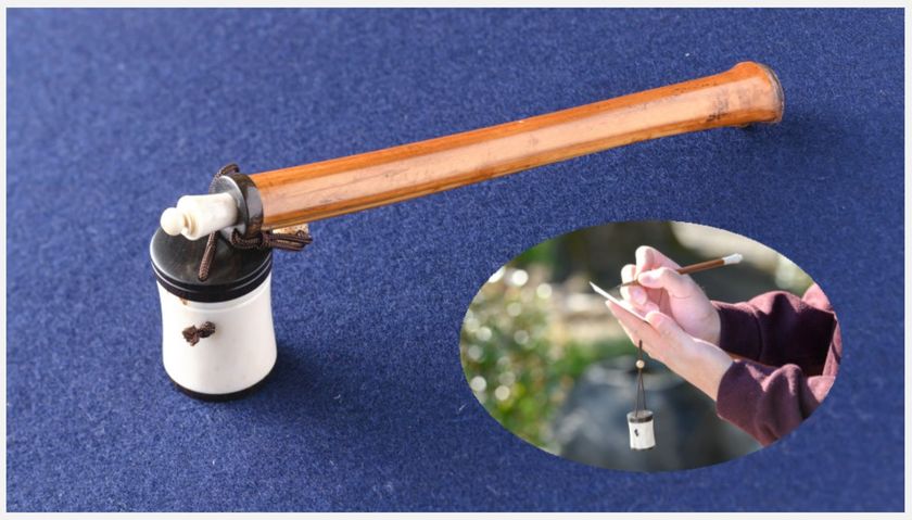 墨壺と筆を携帯、日本古来の旅文具「矢立」を奈良からお届け 2年で100