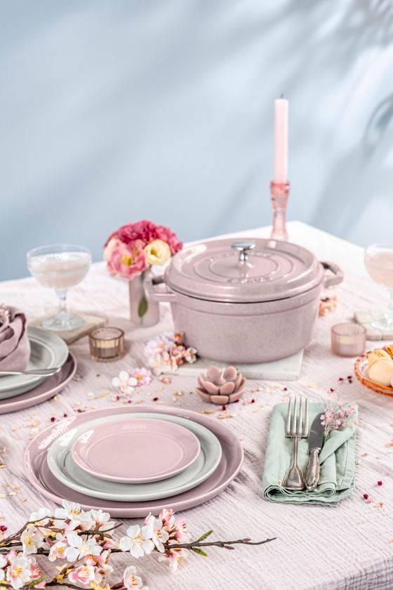 仏鋳物ホーロー鍋ストウブ 食器シリーズ「Dining line」から新色