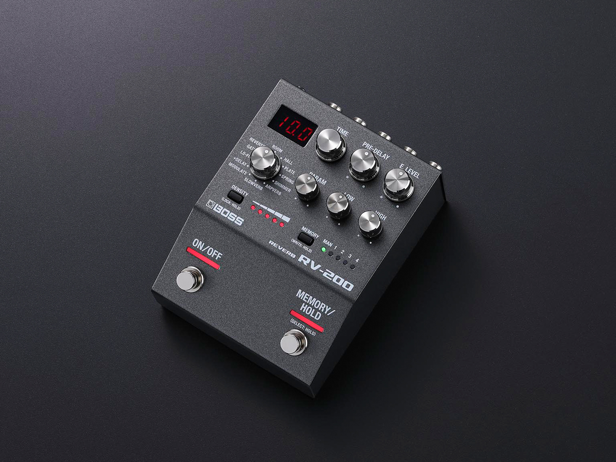 BOSSのエフェクター「200シリーズ」の最新リバーブを発売 | ローランド