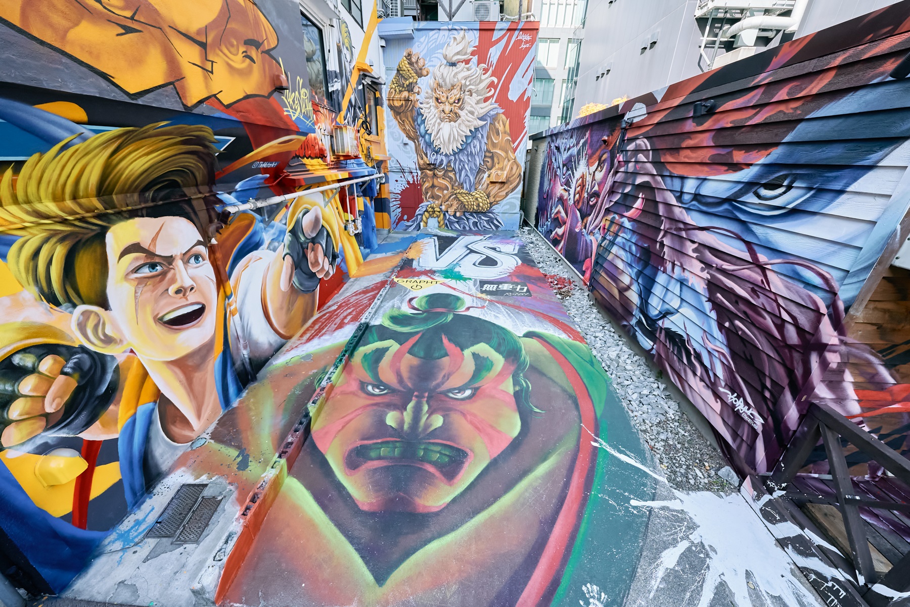 GRAPHT&無重力セッション、 「ストリートファイター6」ミューラル