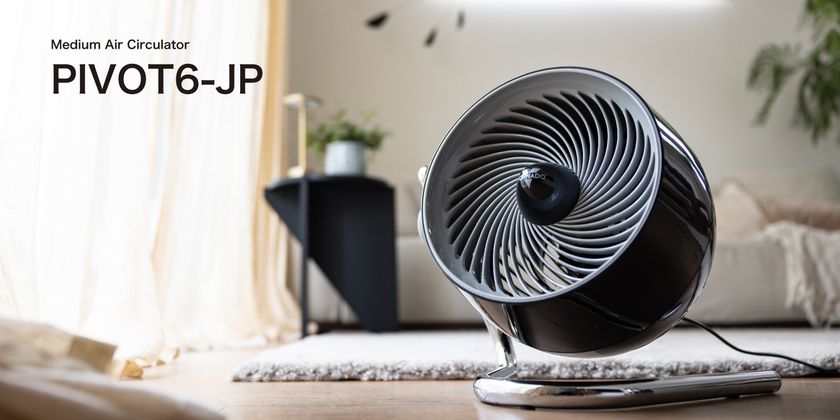 換気に便利な高さ約1m＞ 45畳対応の大型DCサーキュレーター