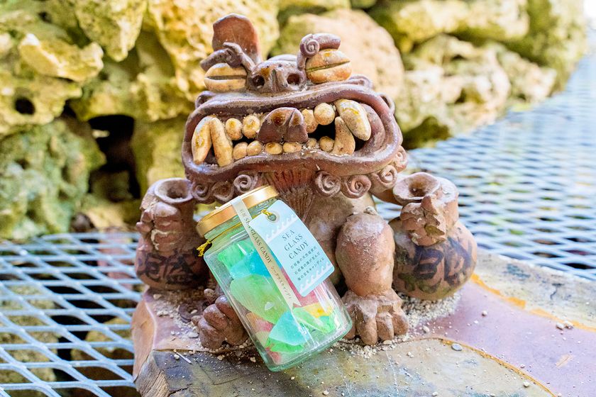 シーグラスをモチーフにした海が似合うキャンディ 「石垣SEA GLASS