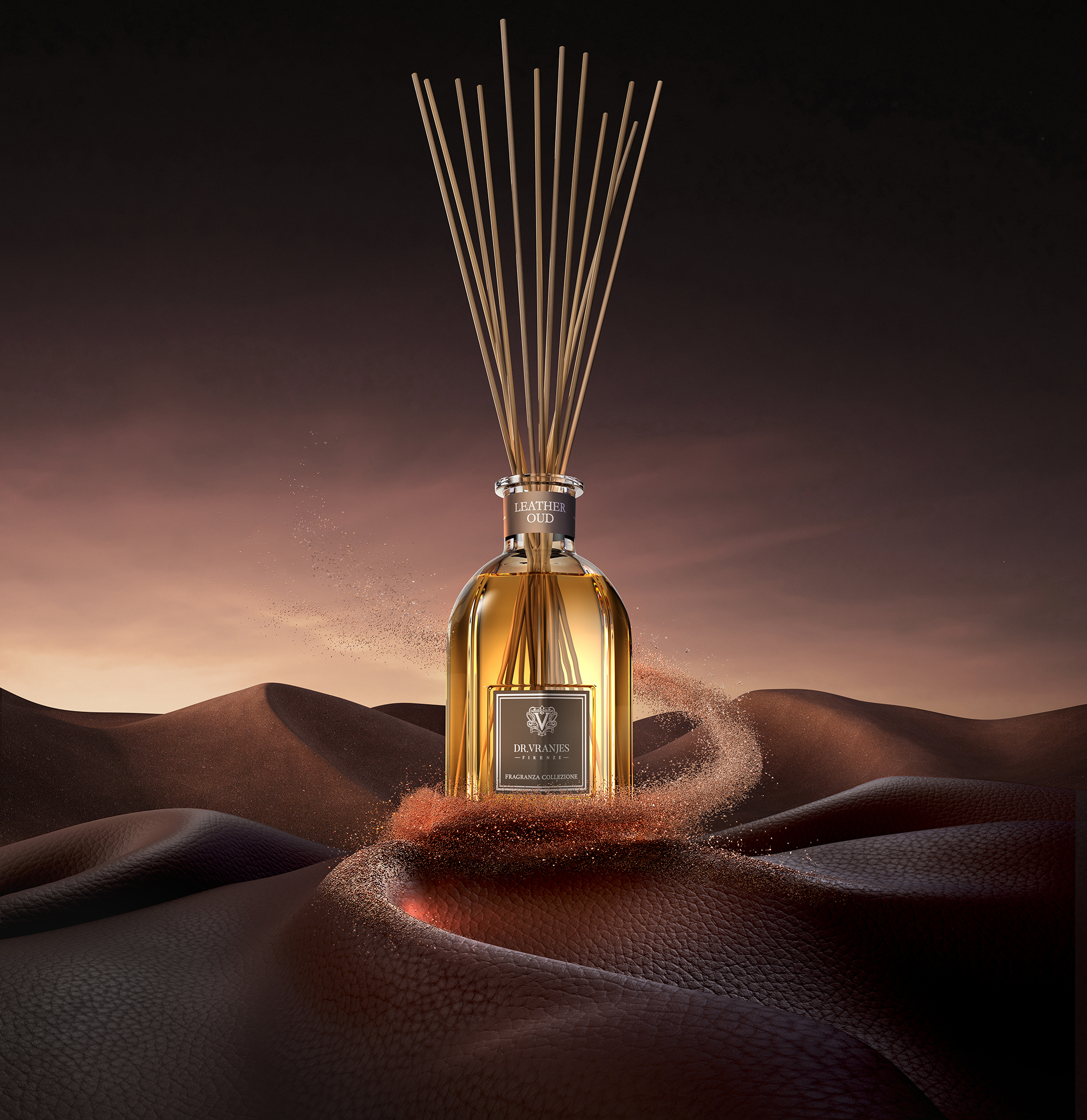 1月10日発売＞新作フレグランス “ディフューザーLEATHER OUD〈レザー