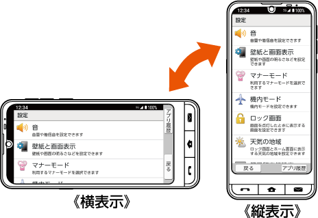 共通の操作を覚える | BASIO active SHG09 | オンラインマニュアル