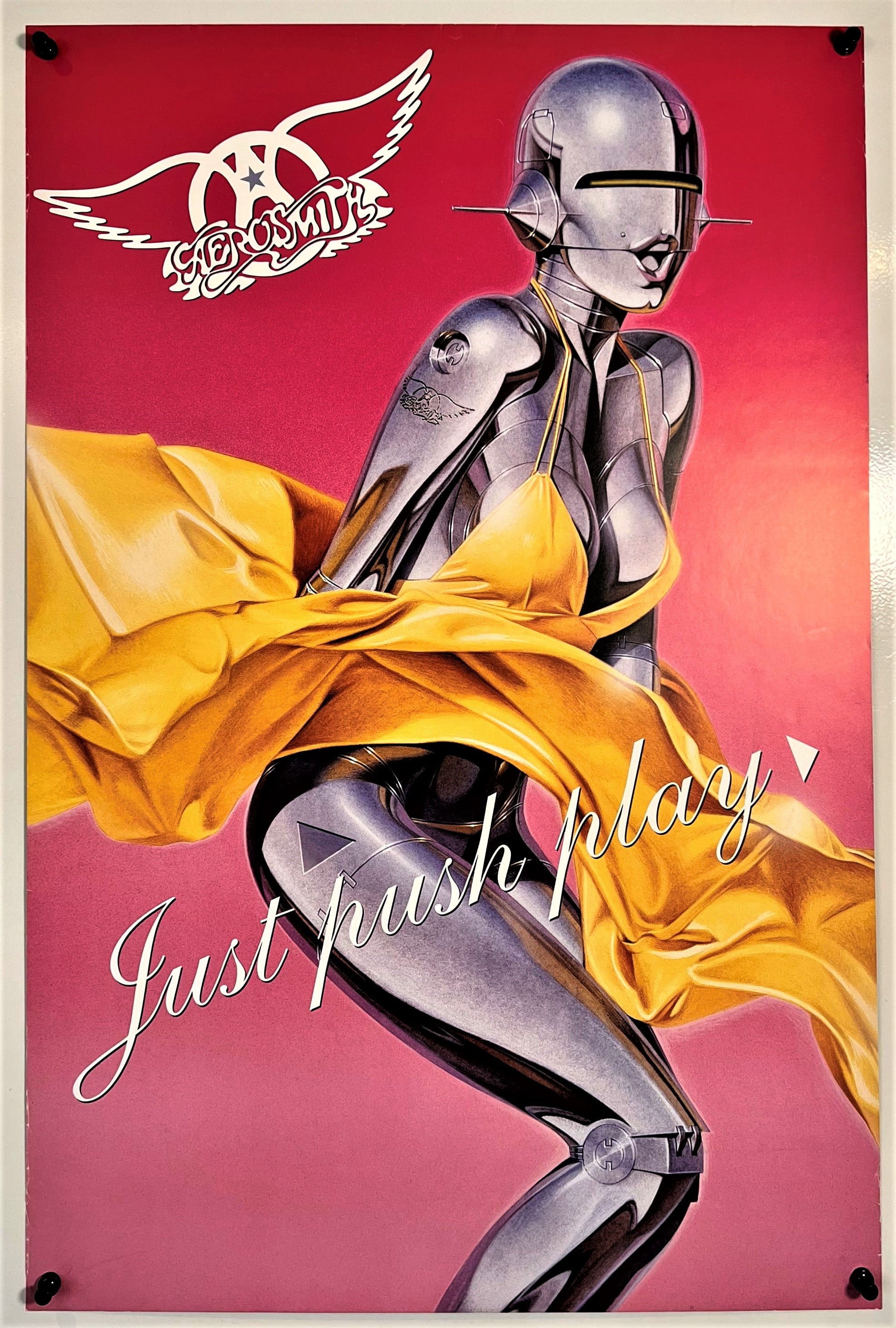 Aerosmith- Just Push Play - Authentic Vintage Posters