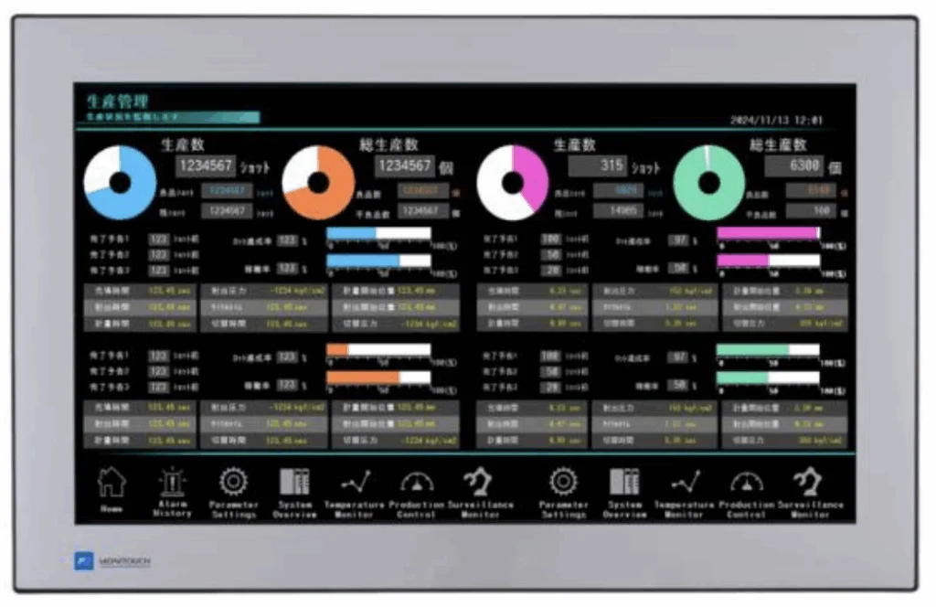 富士電機 プログラマブル表示器「TS4000シリーズ」高精細ワイド