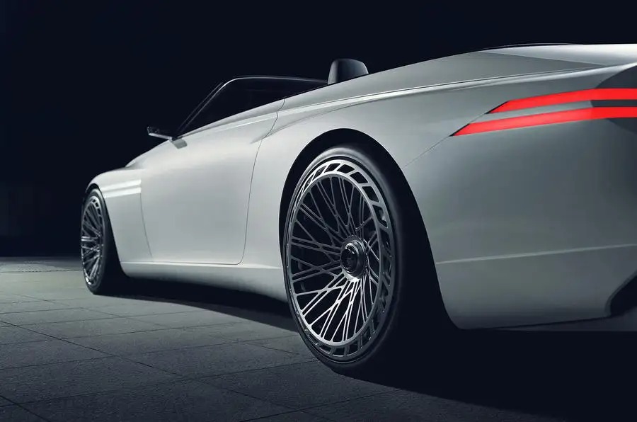 セクシーな電動オープンカー ジェネシス Xコンバーチブル・コンセプト