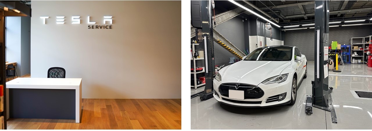 テスラ エクスプレスサービスセンター京都」がA PIT AUTOBACS KYOTO