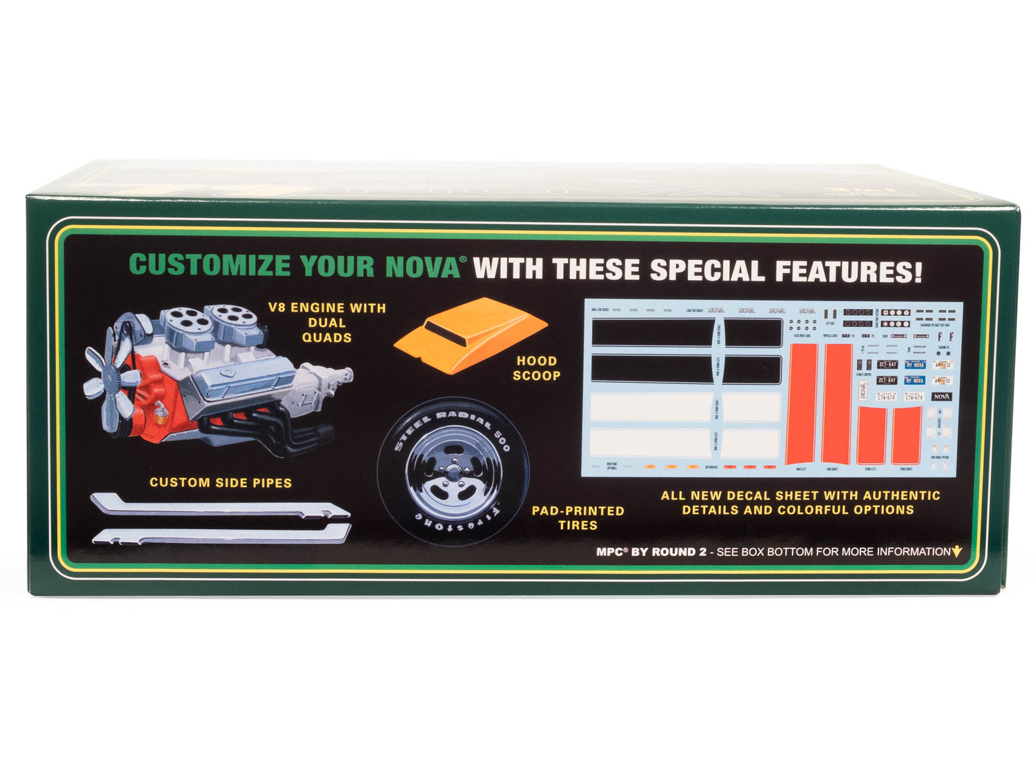 mpc 1/25 Chevy Nova ポリスカー 新品 シュリンク未開封 1979 Chevy