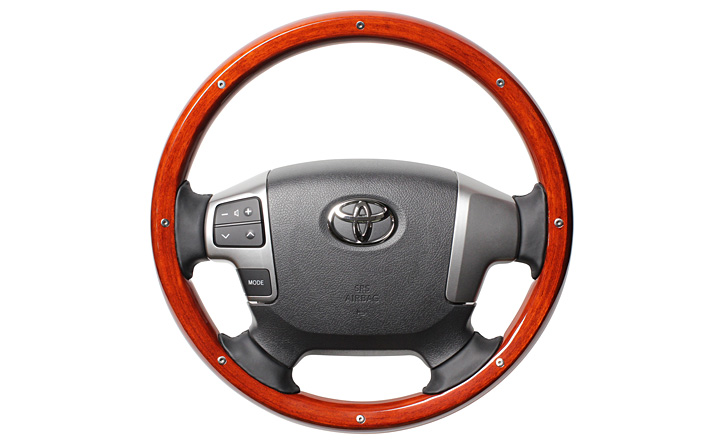 ハイエース4型以降用ウッドステアリング REAL(レアル)｜HIACE Online