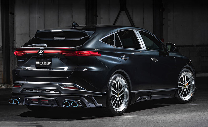 ハリアー80系用リアアンダー エクスクルーシブゼウス(LUV LINE)エアロ