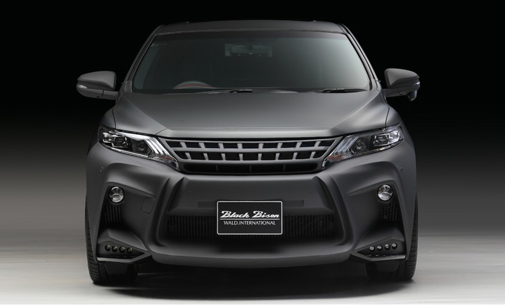 ハリアー60系前期用フロントグリル WALD(ヴァルド)(SPORTS LINE BLACK