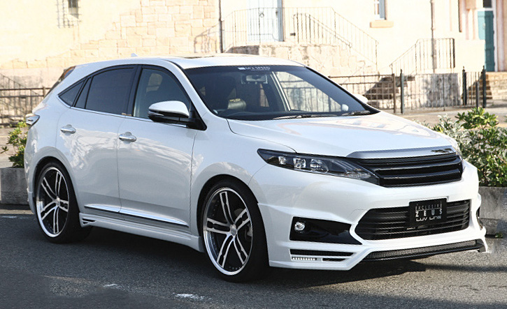 ハリアー60系前期用フロントグリル エクスクルーシブゼウス(LUV LINE