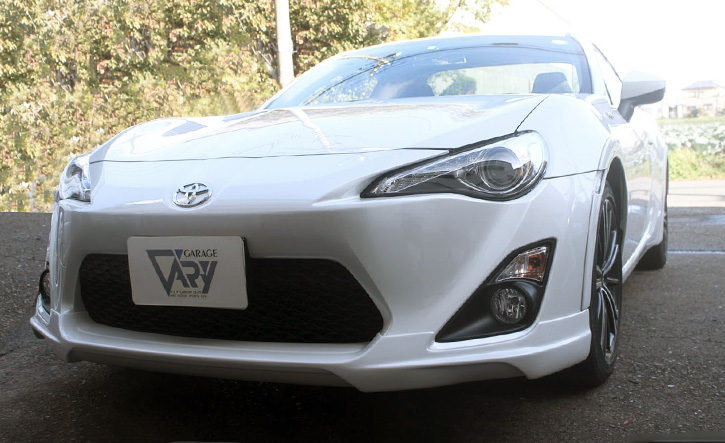 トヨタ86(ZN6系前期)用フロントリップ ガレージベリーエアロ｜GR86