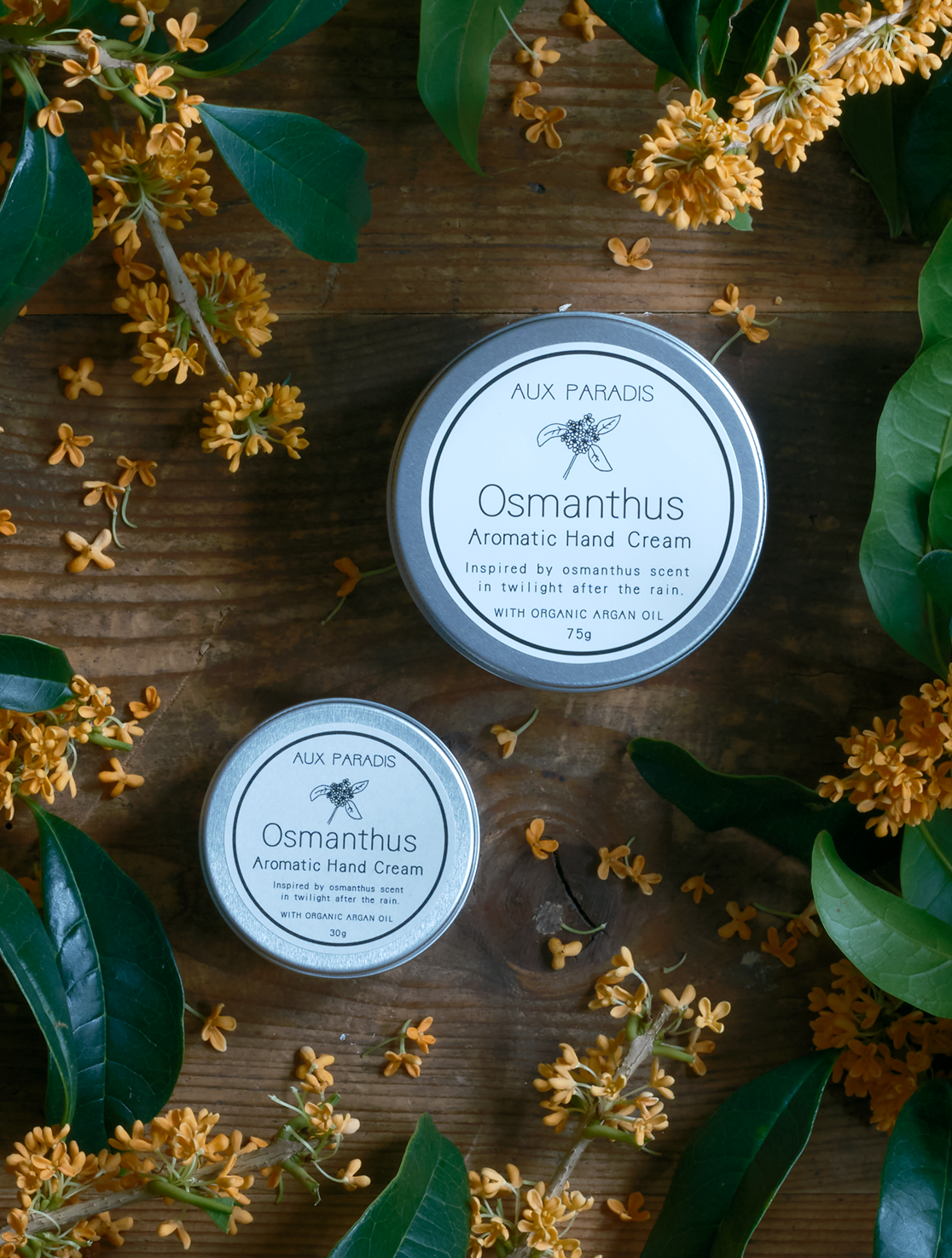 オスマンサス ハンドクリーム | AUX PARADIS 公式オンラインショップ