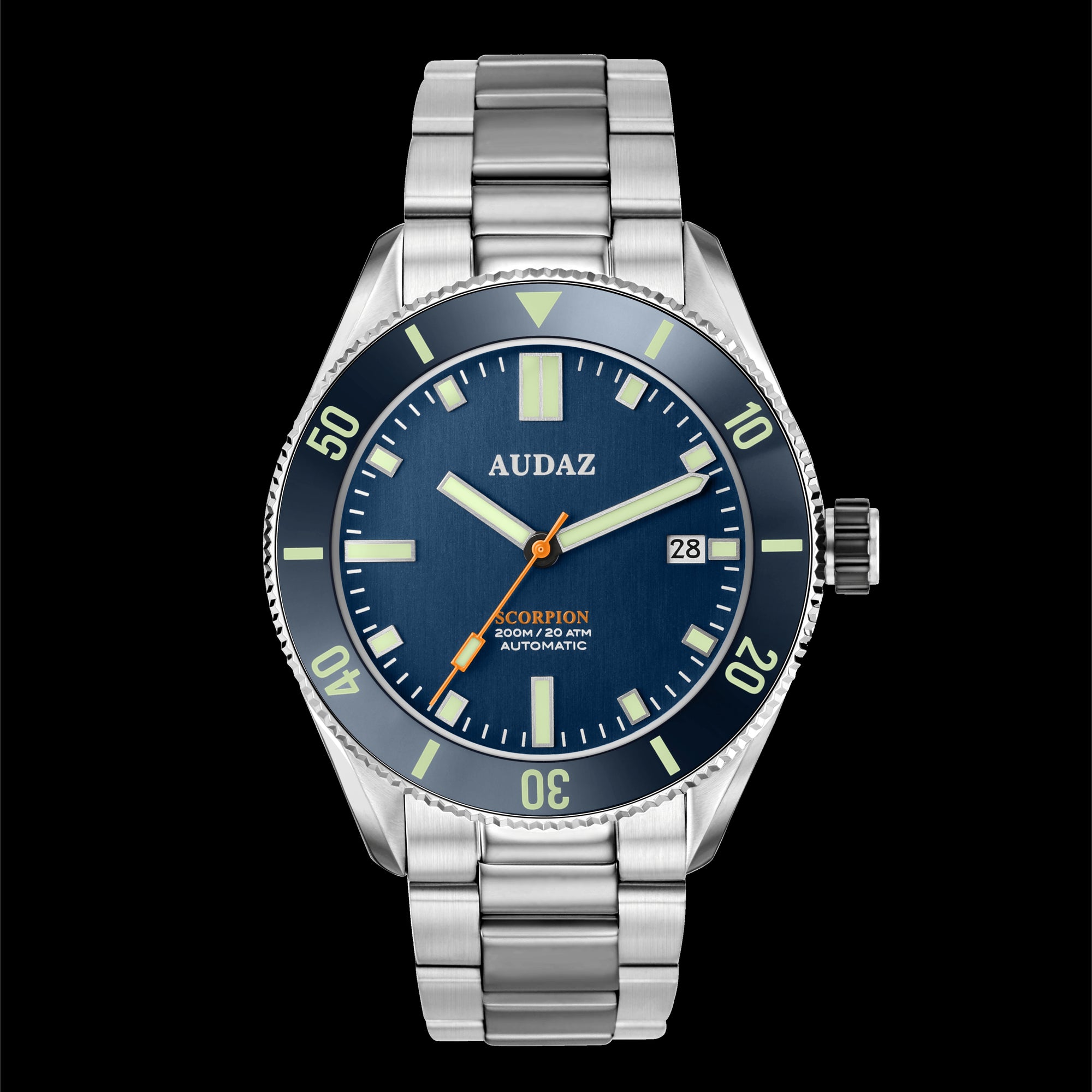 AUDAZ SCORPION I 200m Dive Watch I Miyota 9015 Automatic I