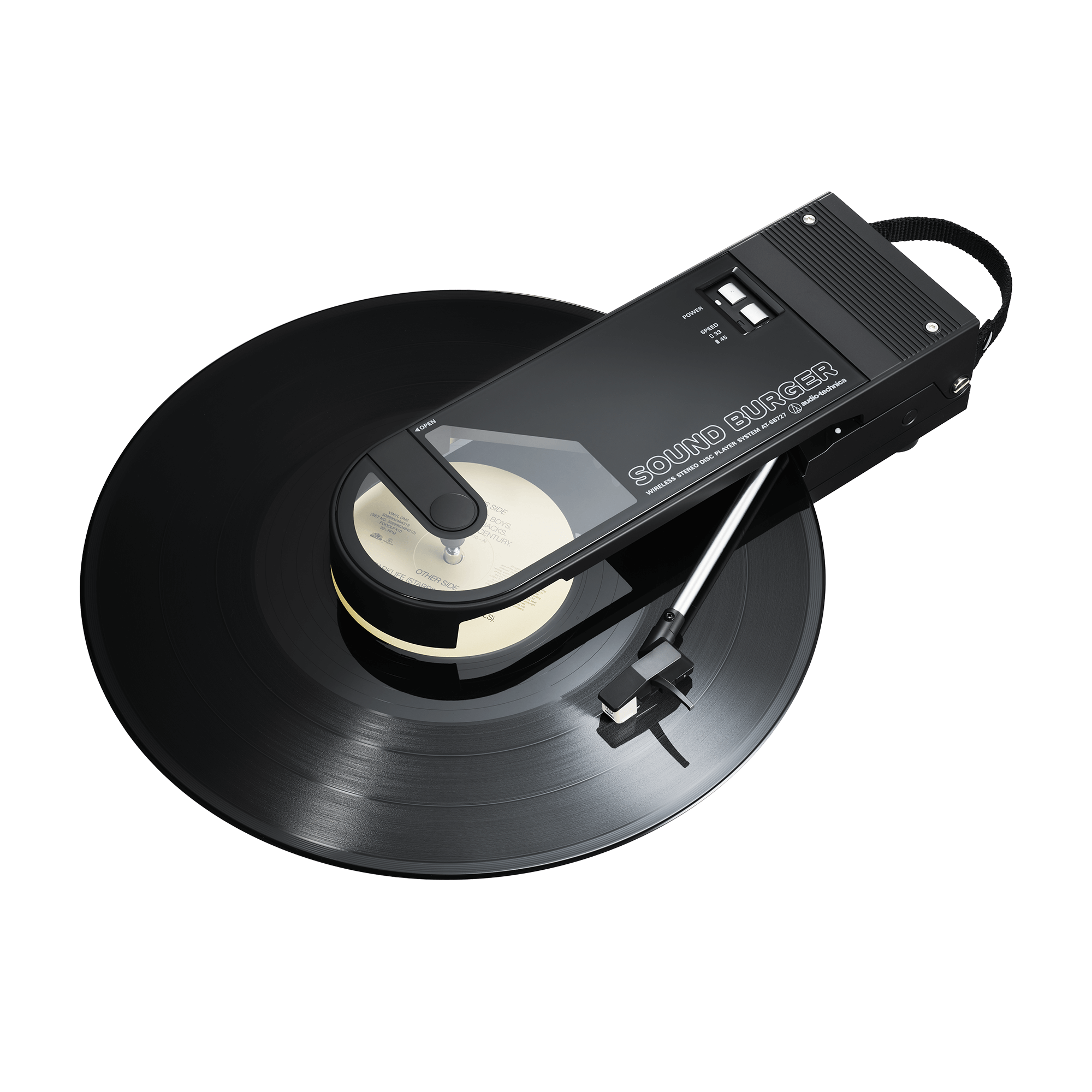 Portable Bluetooth Turntable | AT-SB727 | Audio-Technica | Audio