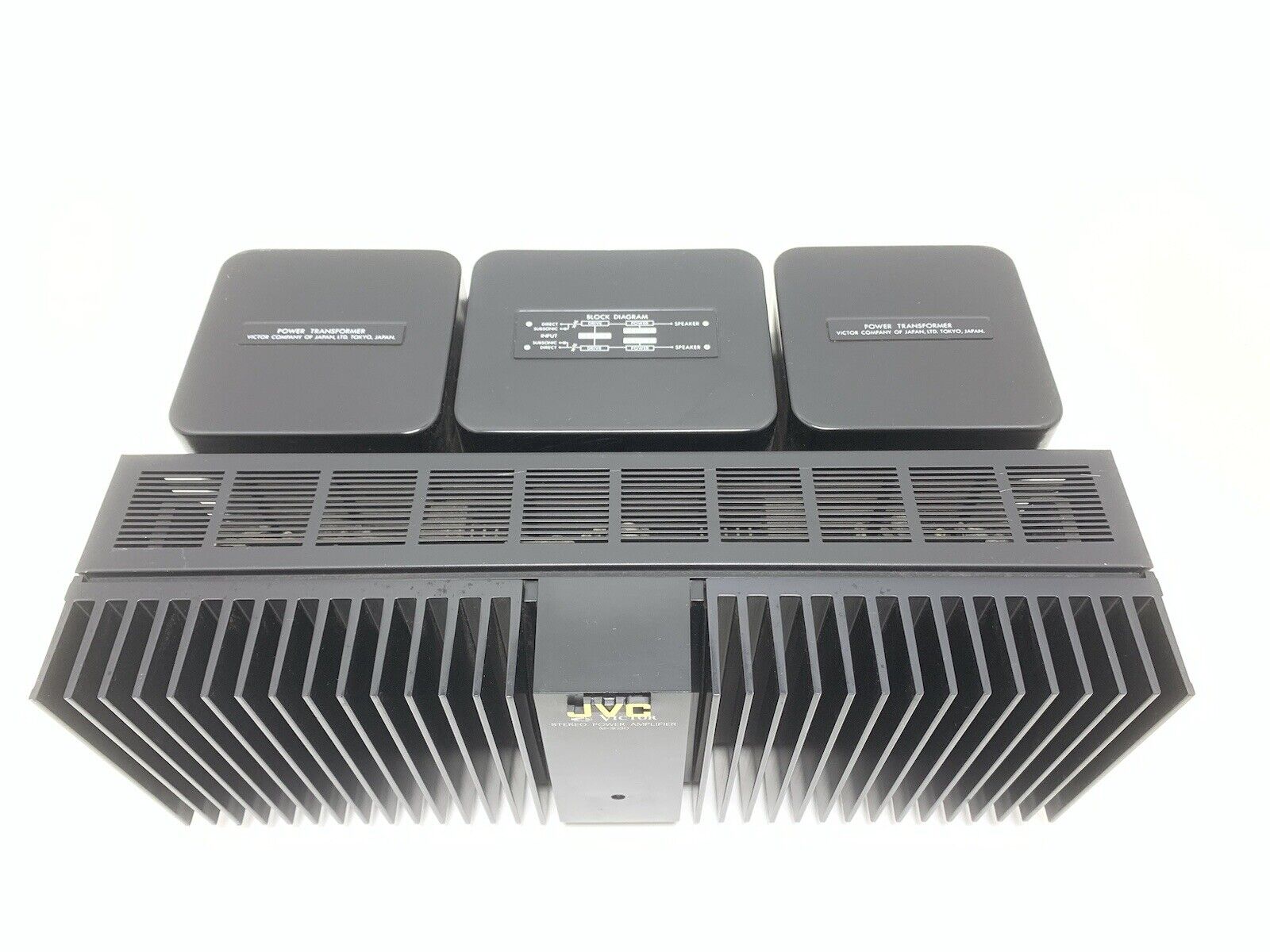 JVC VICTOR M-3030 Stereo Power Amplifier 200W RMS Vintage 1977