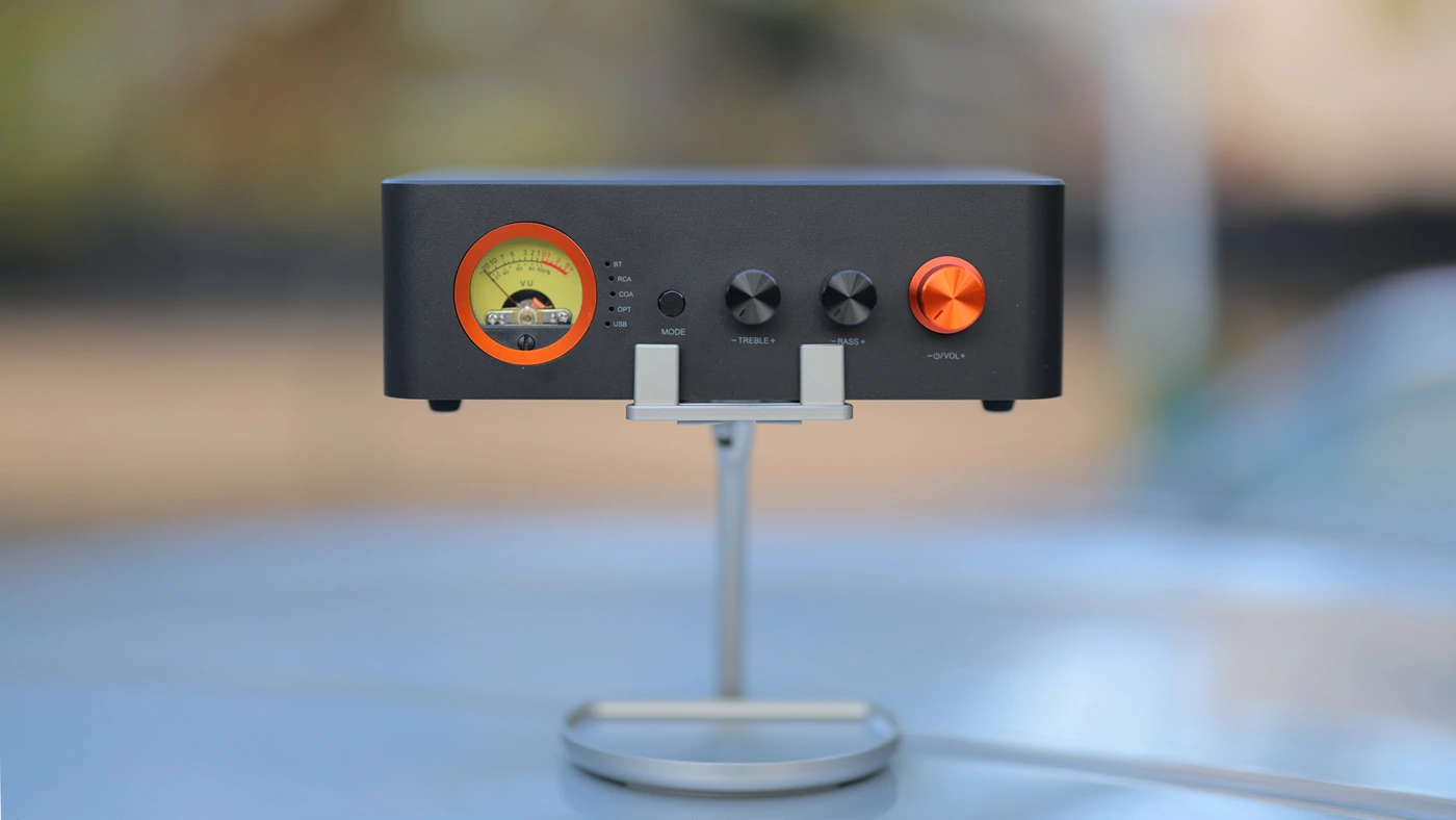 Fosi Audio MC351 - 2.1 Channels Integrated Amplifier with DAC, VU