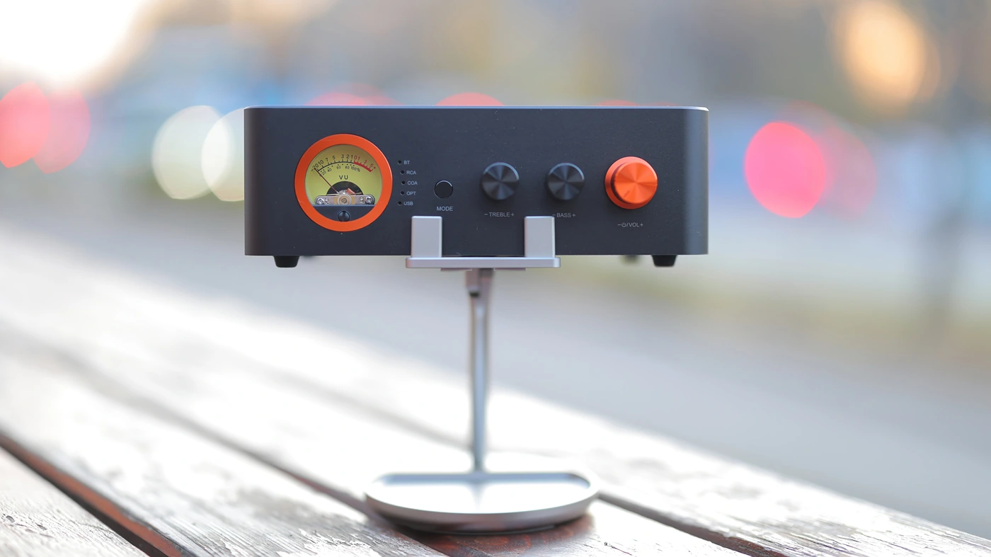 Fosi Audio MC351 - 2.1 Channels Integrated Amplifier with DAC, VU