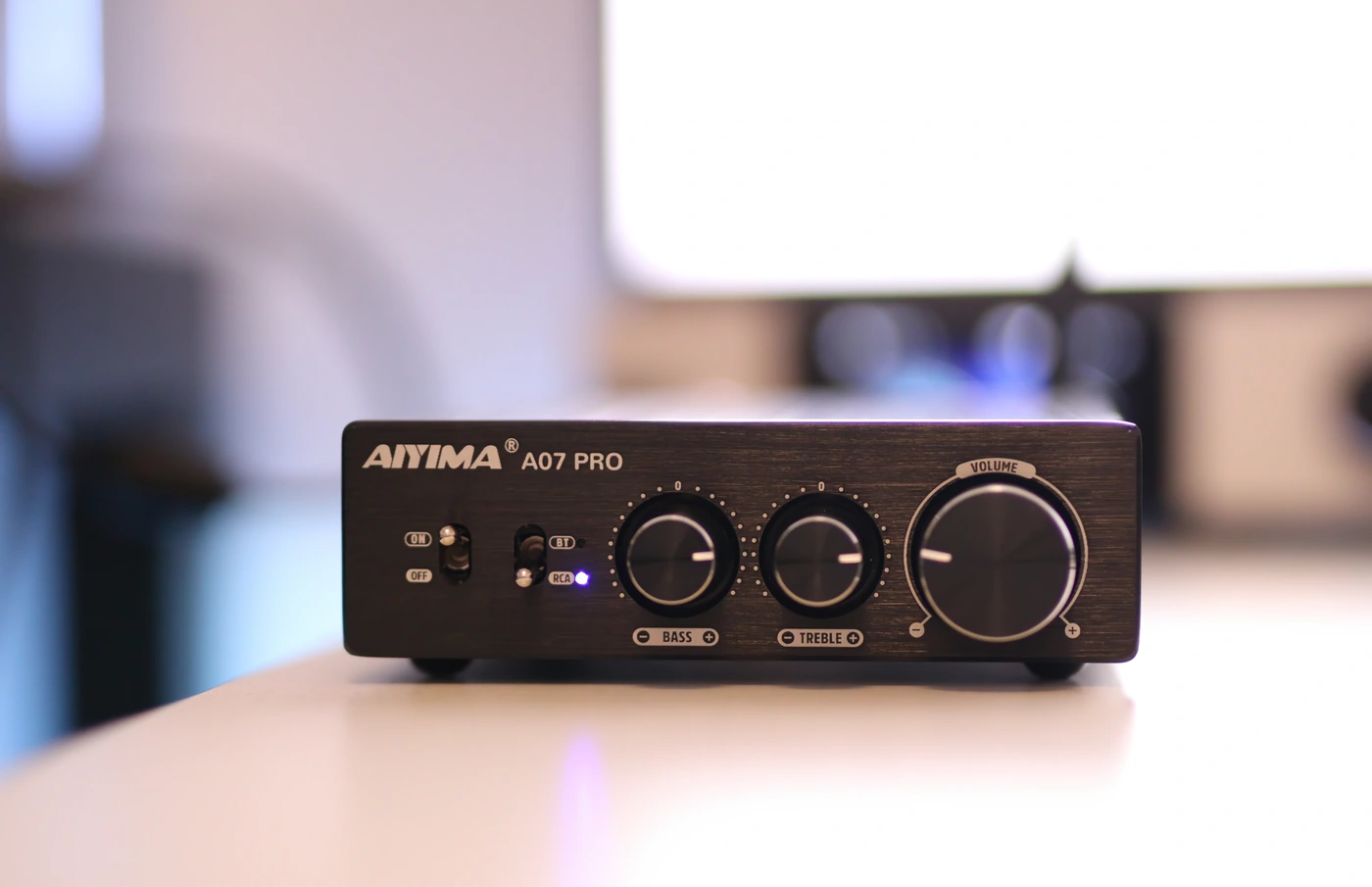 AIYIMA A07 PRO Hifi Stereo Amplifier - Wired and Bluetooth 300W