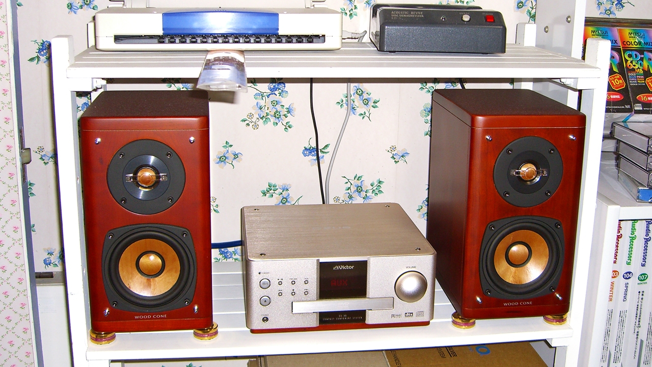 JVC Victor”ウッドコーン”驚異の音楽性を誇る国産小型スピーカー