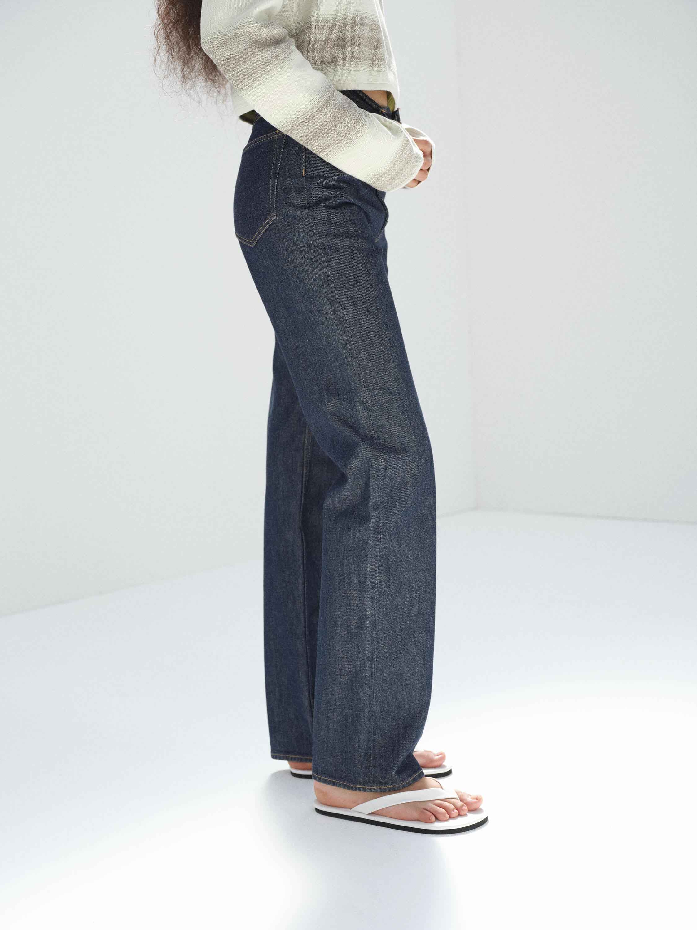 HARD TWIST DENIM 5P PANTS - AURALEE Official Website
