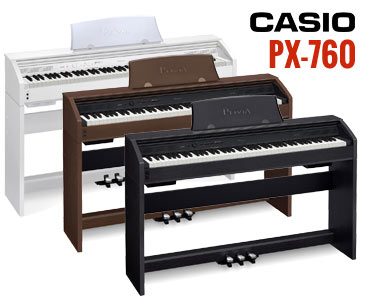 Casio Privia PX-760 and PX-860 Digital Pianos | New for 2015
