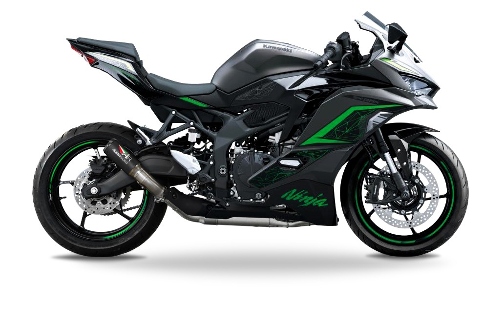 2023 - 2024 KAWASAKI ZX25R SLIP-ON RACE EXHAUST SYSTEMS - Austin