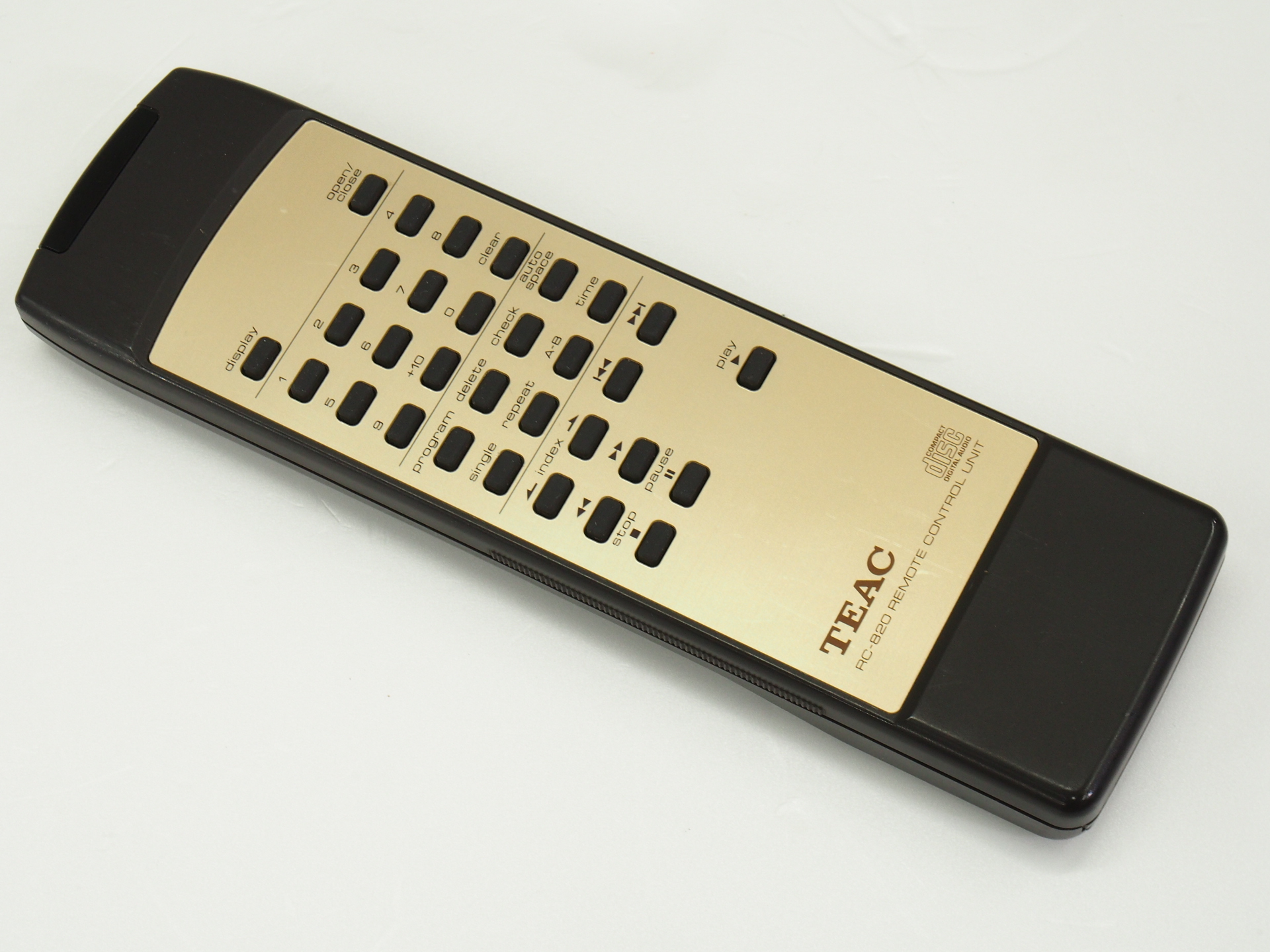 TEAC CDプレーヤー用リモコン(remote)適応機種：VRDS-25 TEAC CD