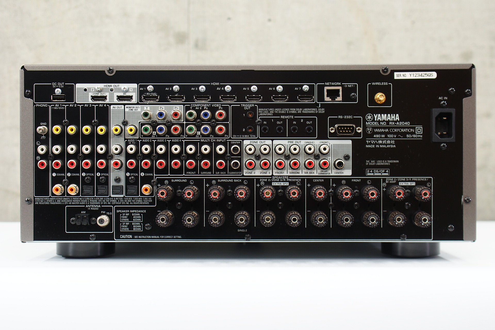 アバックWEB-SHOP / 【中古】YAMAHA RX-A2040【コード01-08384】