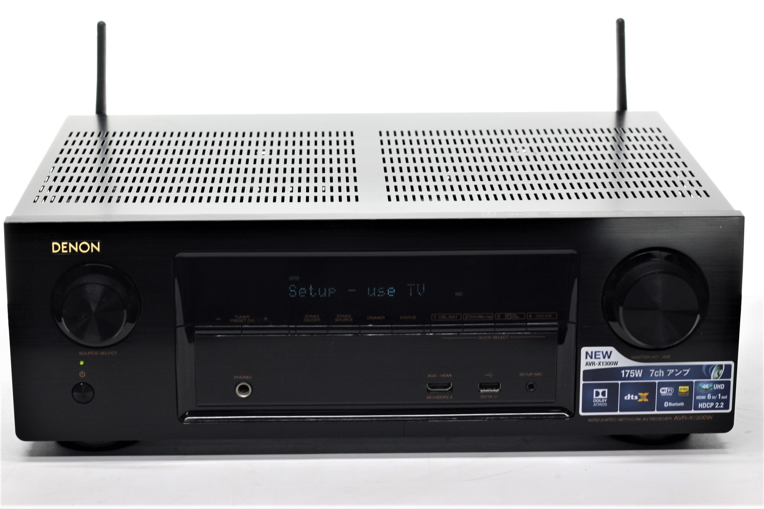 美品】DENON AVアンプ AVR-X1300W 7ch HDCP 2.2 Amazon.co.jp: Denon
