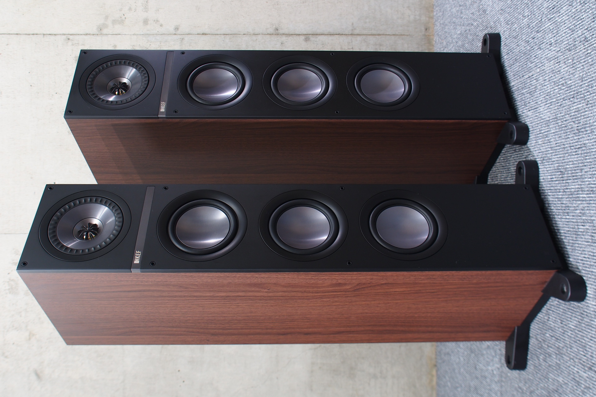 KEF Q500 BL ペア トールスピーカー ブラック KEF Q500 BL ペア トール