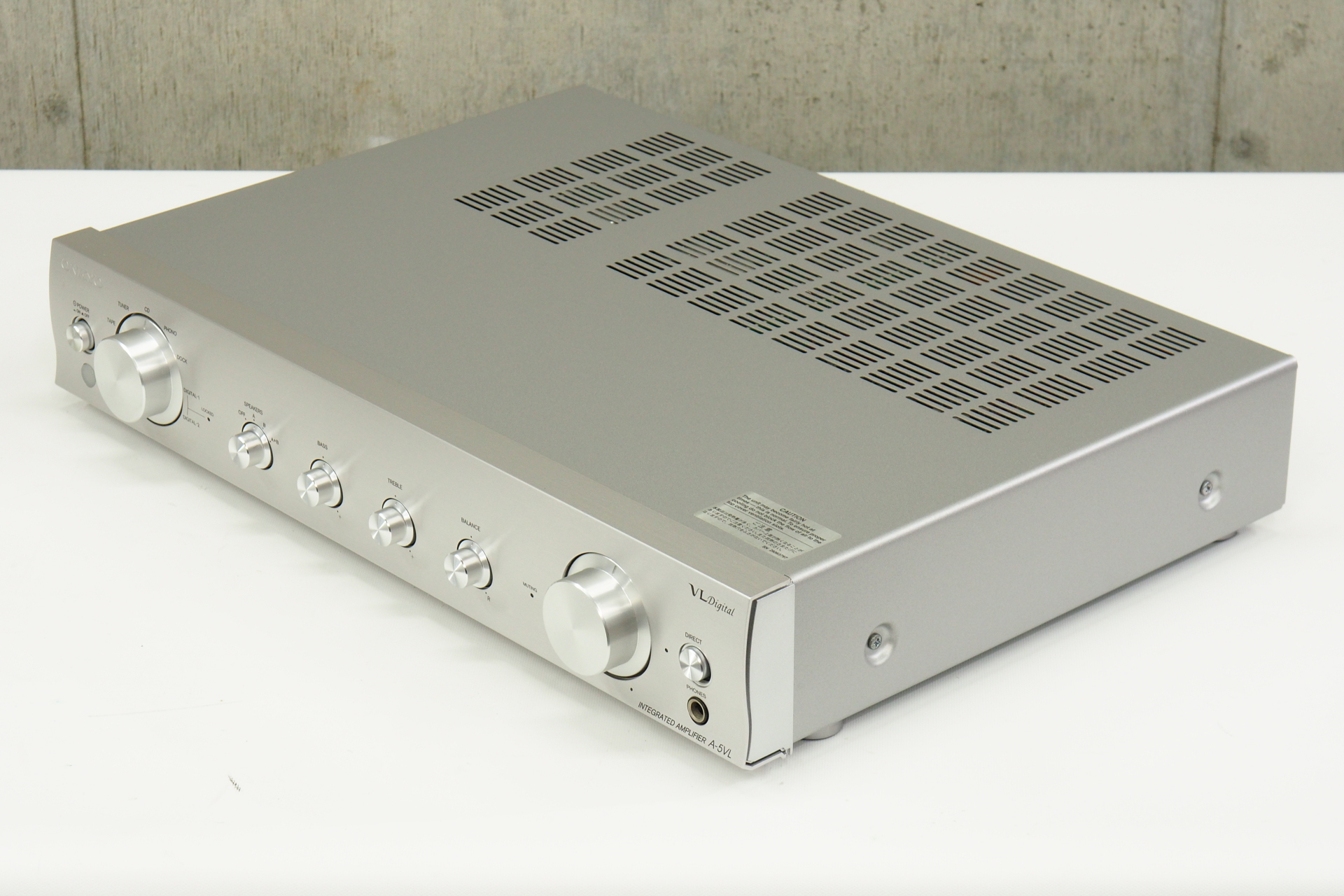 ONKYO インテグレーテッドアンプ A-5VL(B) 直販限定モデル ONKYO