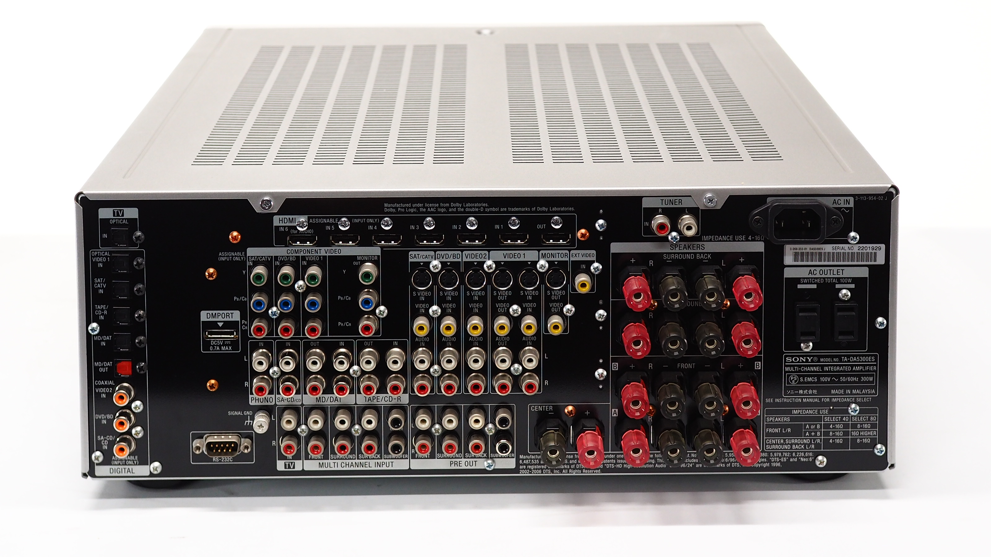 アバックWEB-SHOP / 【中古】SONY TA-DA5300ES【コード21-05436