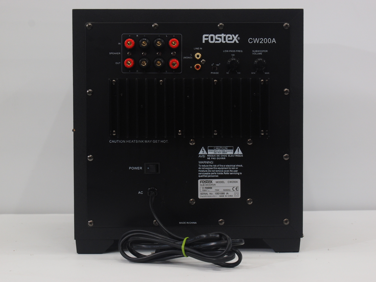 アバックWEB-SHOP / 【中古】FOSTEX CW200A(GB)【コード01-13881】サブ