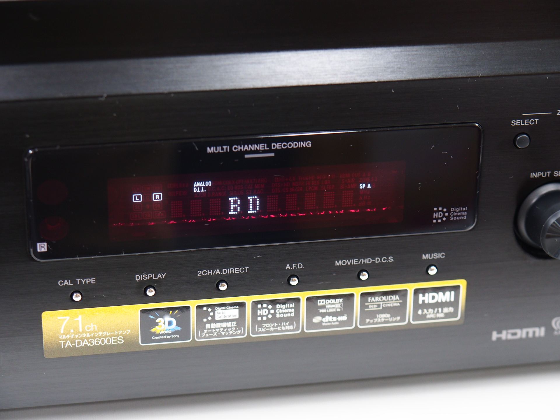 アバックWEB-SHOP / 【中古】SONY TA-DA3600ES-特【コード01-10078】AV