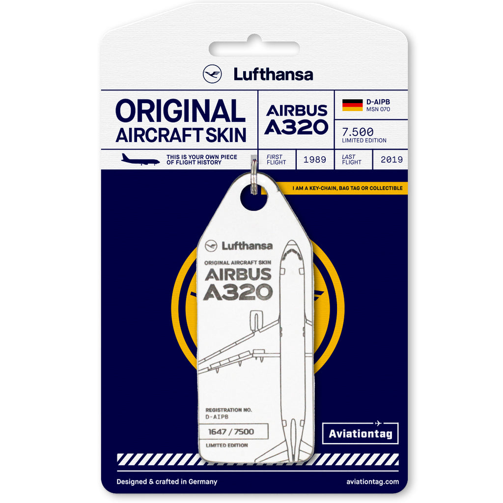 Lufthansa Airbus A320 - D-AIPB – Aviationtag