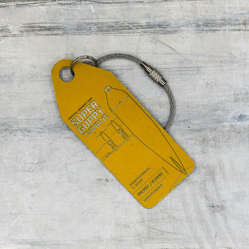 スーパーグッピー Aviationtag 黄色 スーパーグッピー Aviationtag