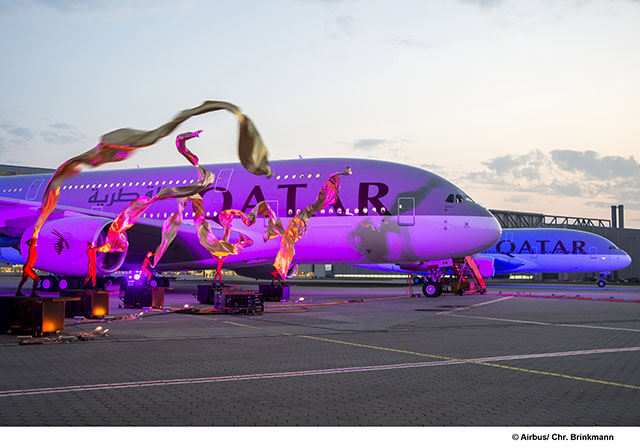 エアバス、カタール航空にA380初納入