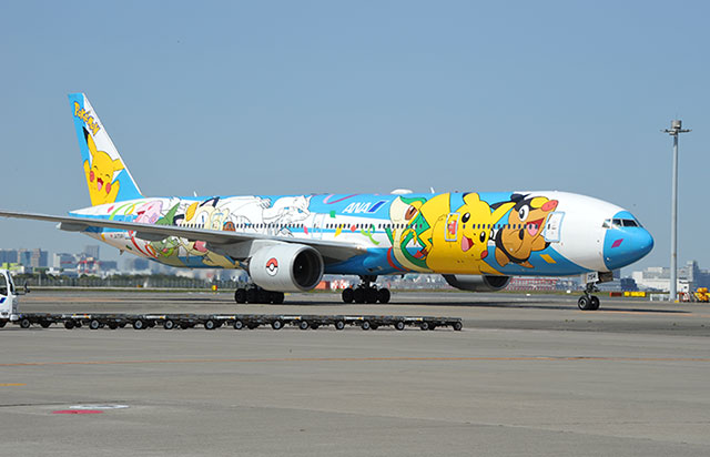 ANAのポケモン「ピースジェット」、4年9カ月運航 通常塗装に