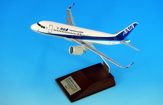 ANAのA320neo、模型飛行機に 羽田で販売、A321neoも
