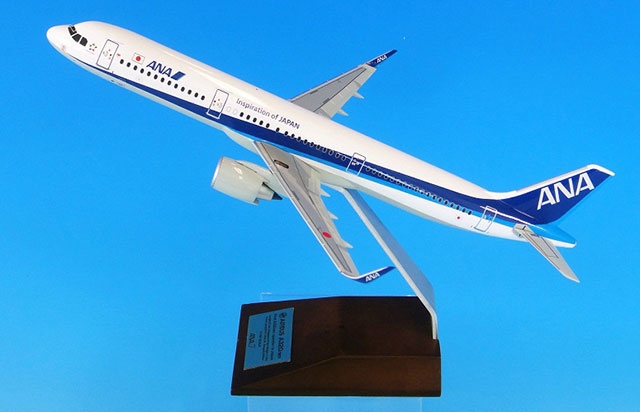 ANAのA320neo、模型飛行機に 羽田で販売、A321neoも