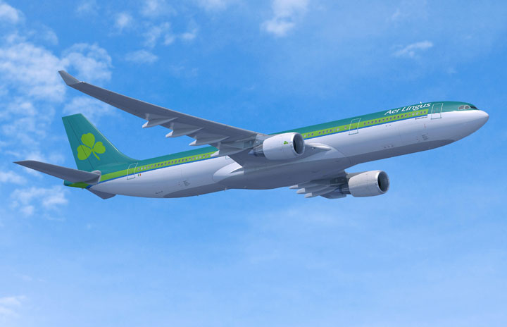 エアリンガス、A330-300を2機追加発注