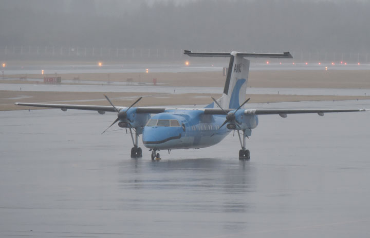 天草エアラインの初代みぞか号、鹿児島到着 海外へ