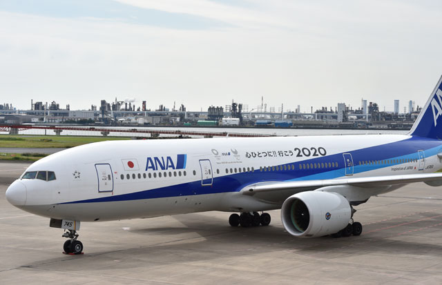 ANAとJAL、東京五輪の特別塗装機 国内線に就航