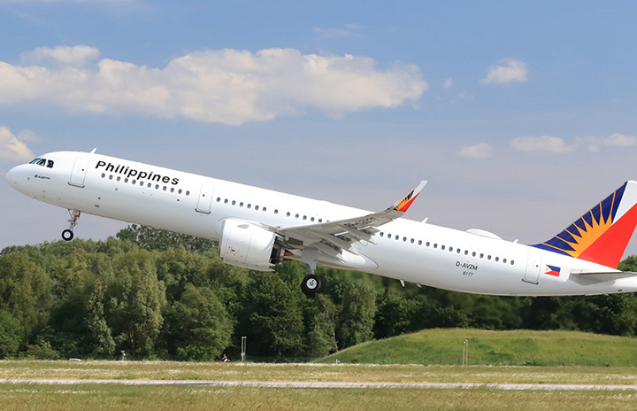フィリピン航空、A321neo受領 同社向け初号機